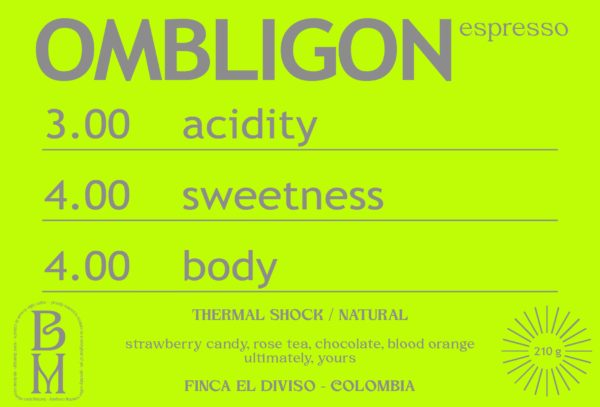 THERMAL SHOCK NATURAL OMBLIGON from FINCA EL DIVISO