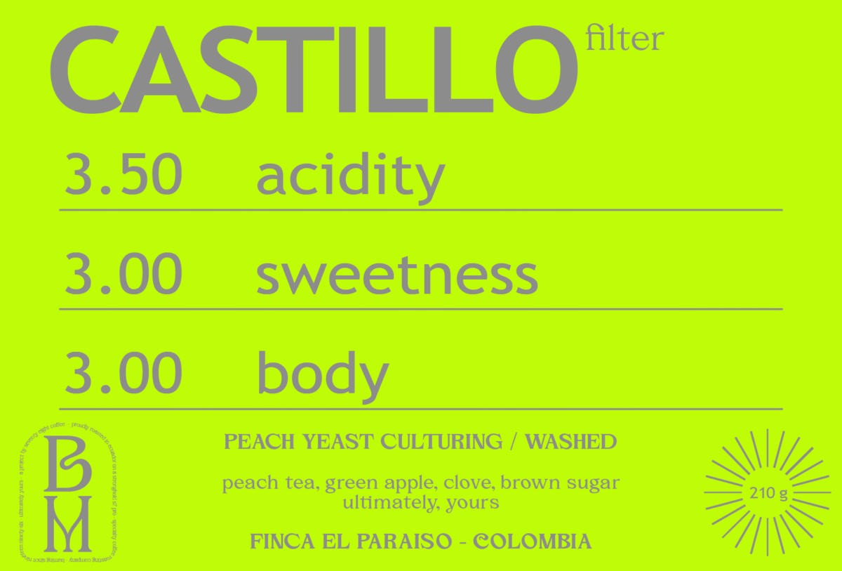 PEACH CULTURING CASTILLO from El PARAISO