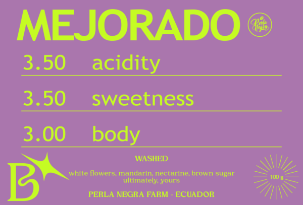 WASHED MEJORADO from PERLA NEGRA