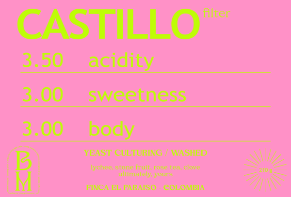 LYCHEE YEAST CASTILLO from EL PARAISO